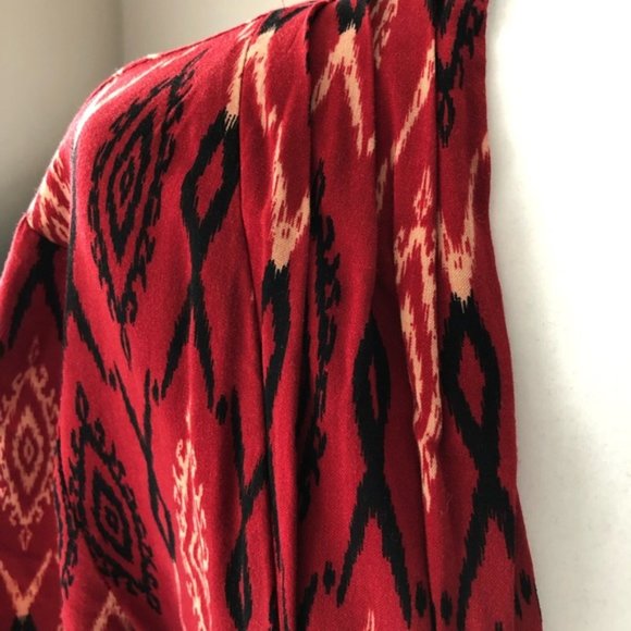 Forever 21 Printed Open Front Jacket - Picture 4 of 5